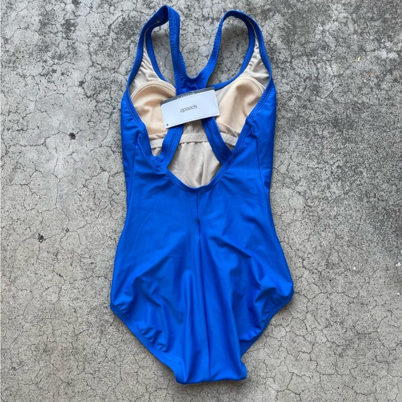 Speedo Moderate Ultraback PowerFLEX swimsuit size 6 new with tags swim pool - Picture 3 of 8